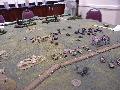 British draw first blood