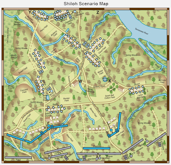 Shiloh Map